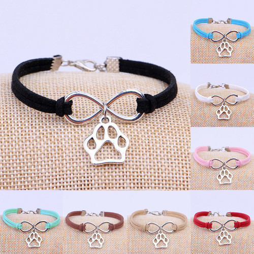 Bracciale infinito zampa - infinito, +