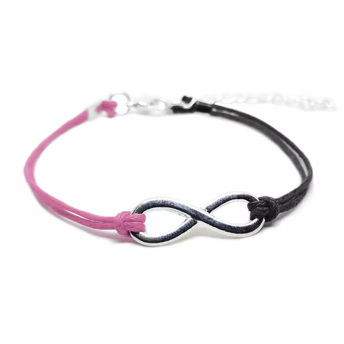 Bracciale con infinito argento - bracciale,