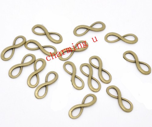10pz ciondoli connettori - 10pz,