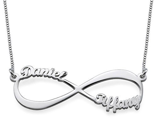 Collana due nomi infinito