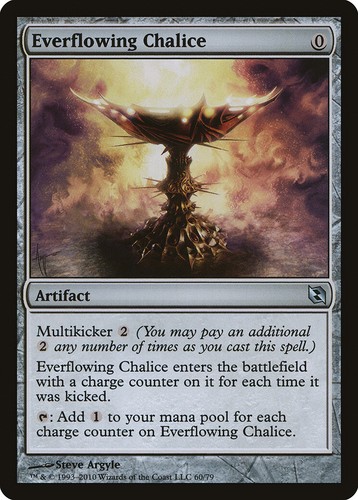 Mtg everflowing chalice - chalice, played