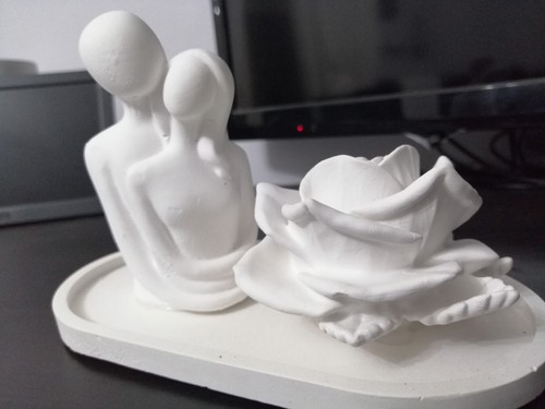 Scultura abbraccio infinito - scultura,