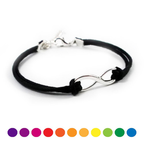 Bracciale infinito argento - bracciale,