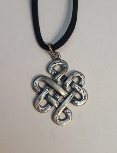 Collana ciondolo metallo - collana,