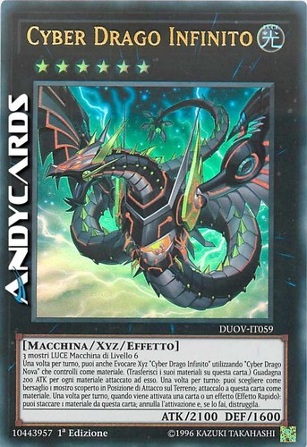 Cyber drago infinito - infinito, •