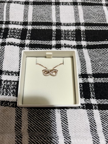 Collana oro rosa infinito - collana,
