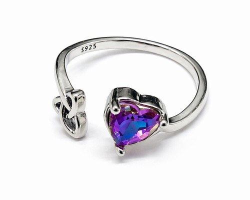 Anello regolabile cuore - regolabile,