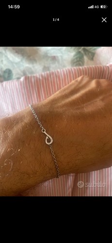 Bracciale catena unisex - , in
