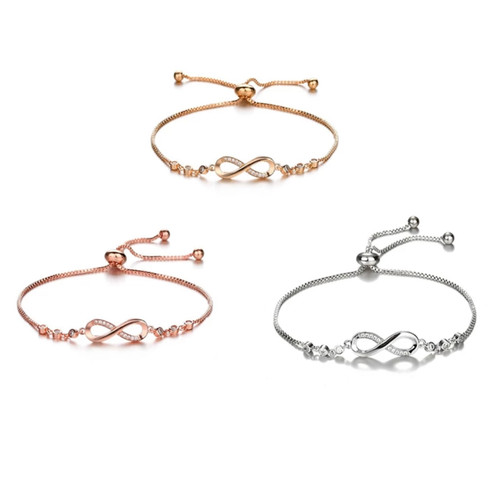 Bracciale infinito charm