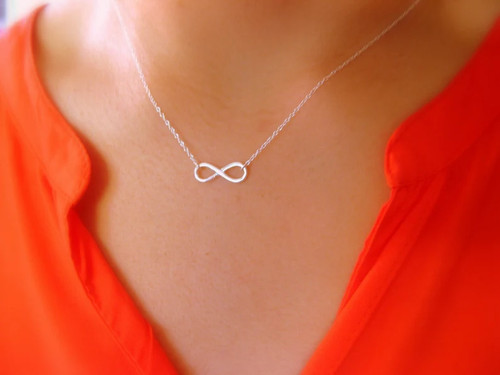 Collana con infinito argento - infinito,